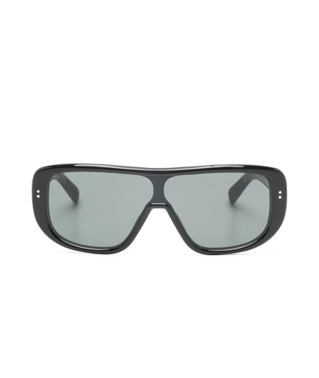 JACQUEMUS Черные пластиковые солнцезащитные очки, фото 1