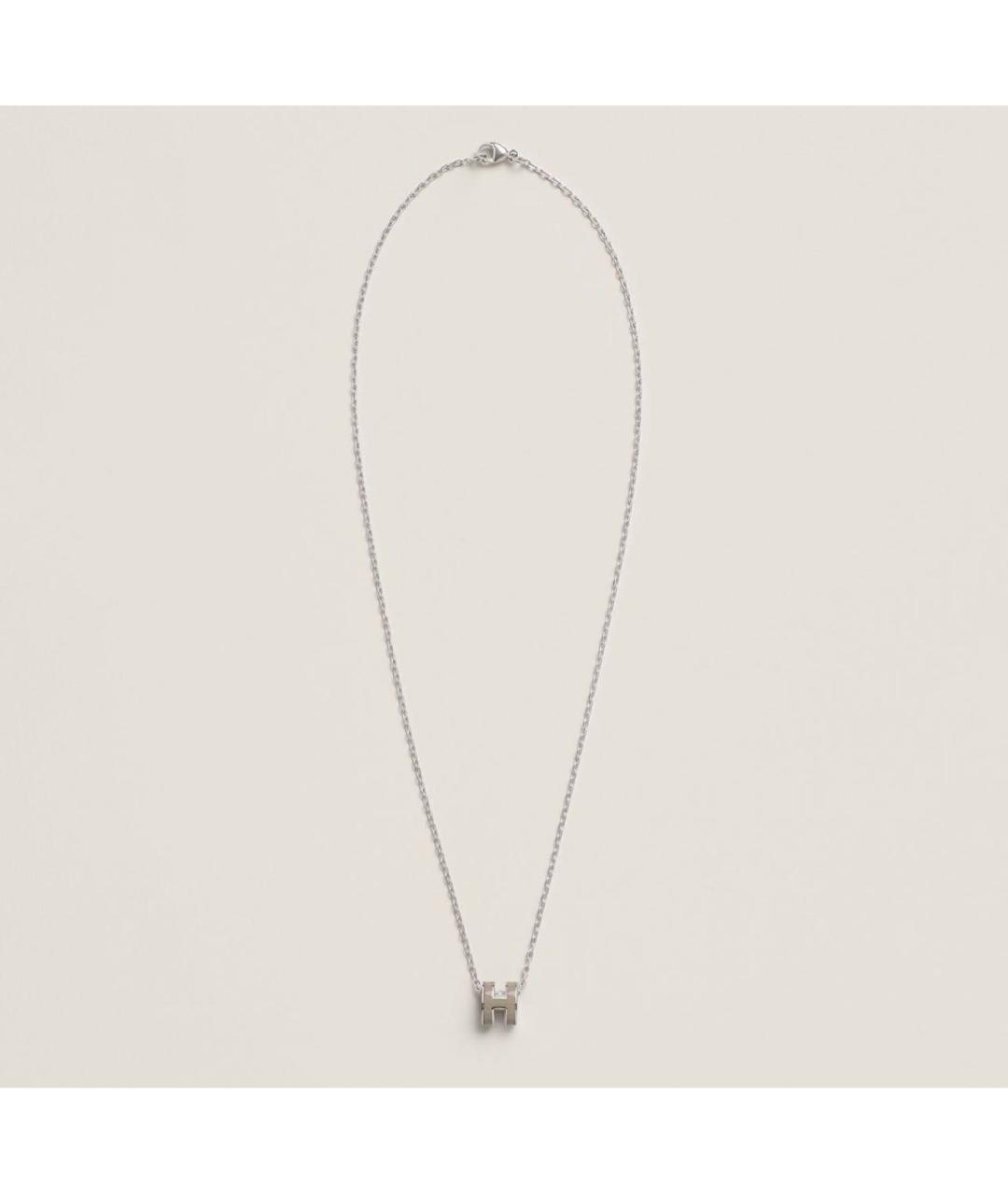 HERMES Бежевая металлическая подвеска, фото 2