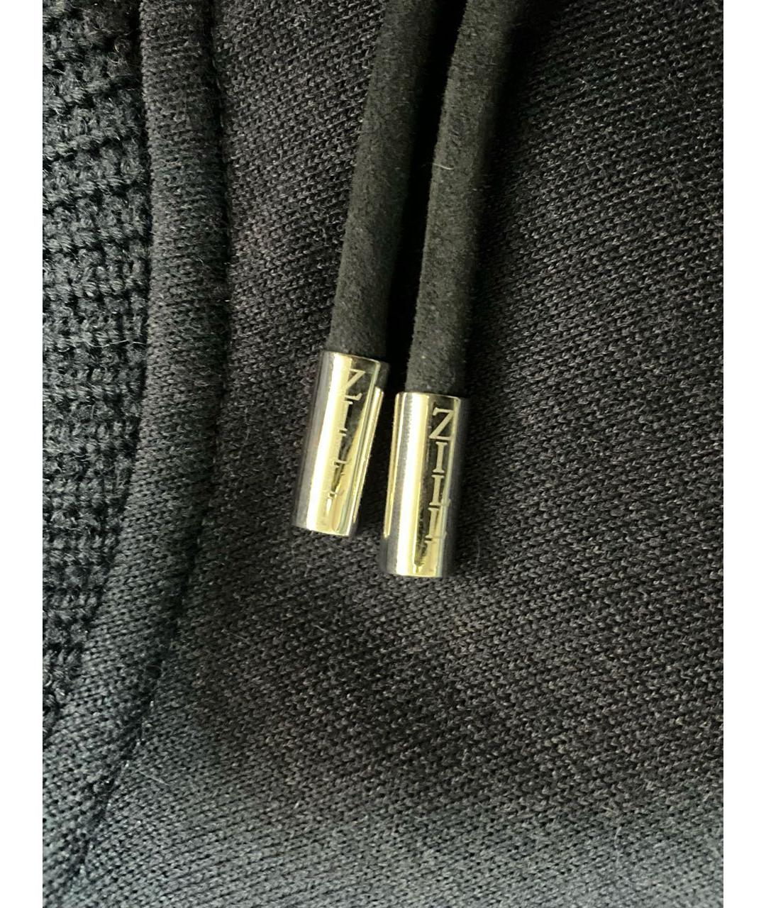 ZILLI Синий хлопковый спортивный костюм, фото 4