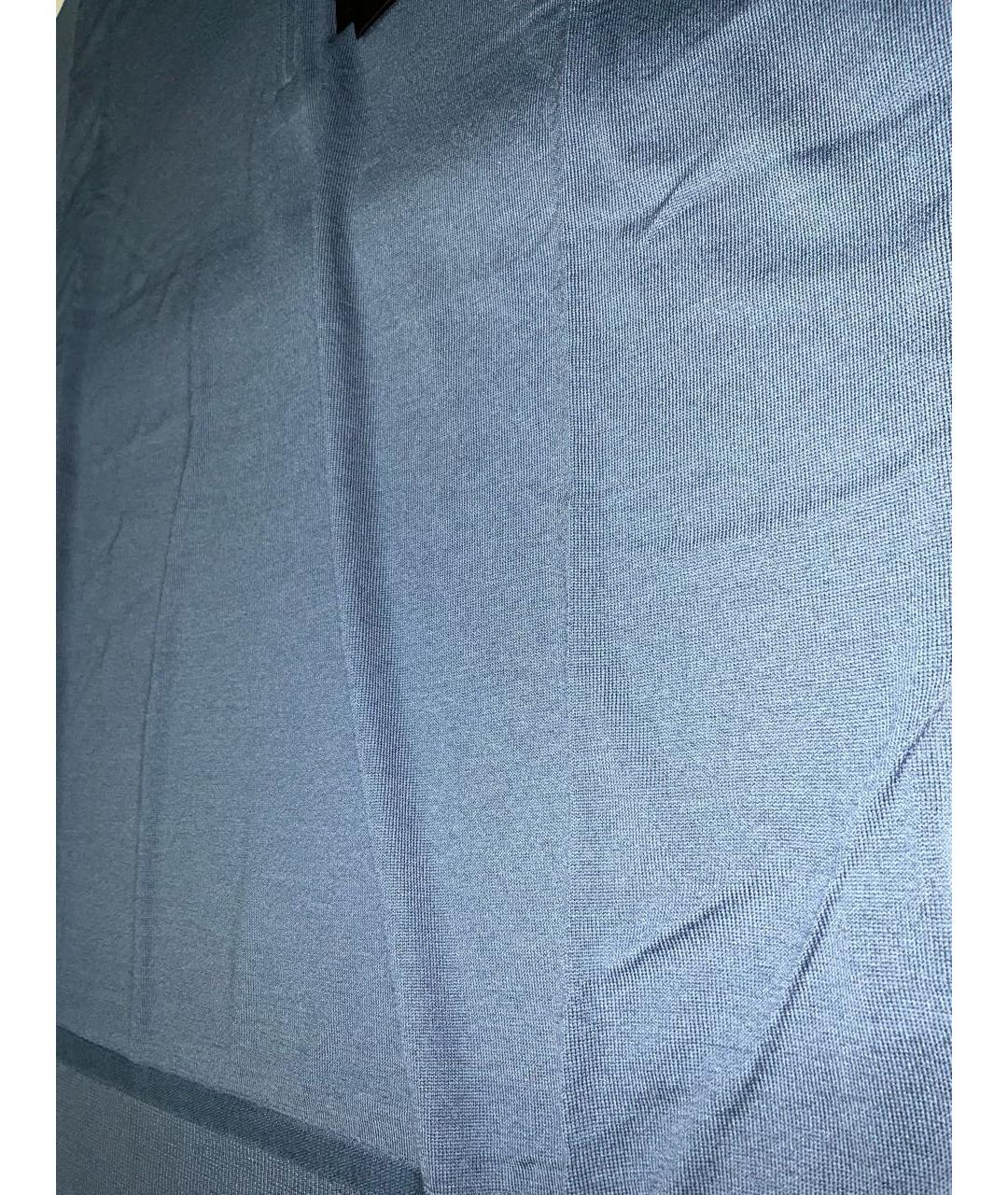 ZILLI Синий шерстяной джемпер / свитер, фото 2