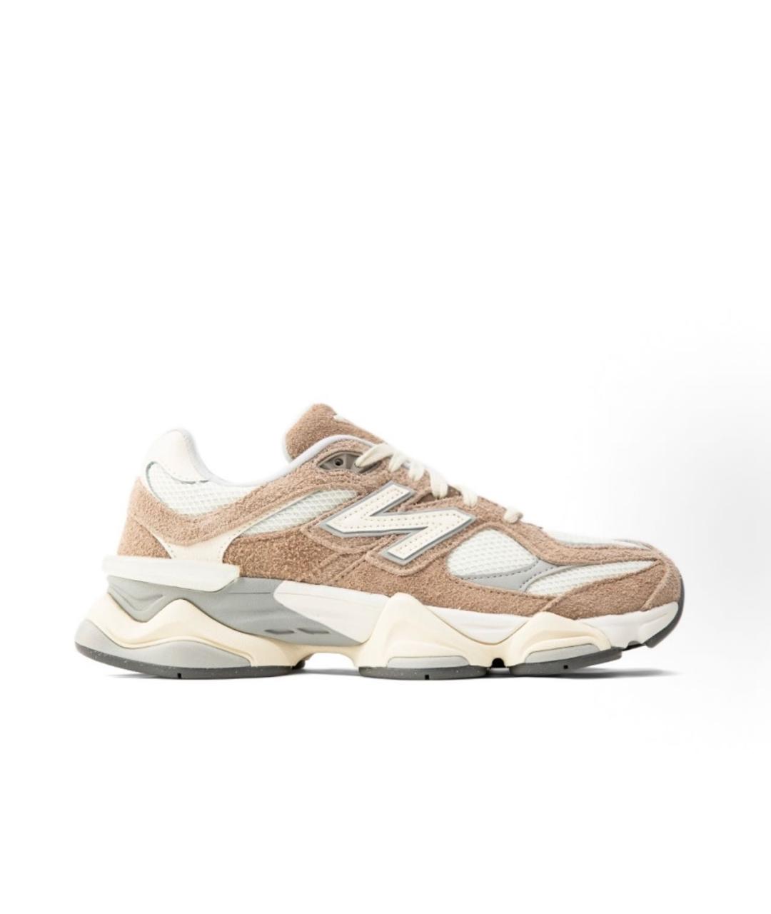 NEW BALANCE Бежевые замшевые кроссовки, фото 4