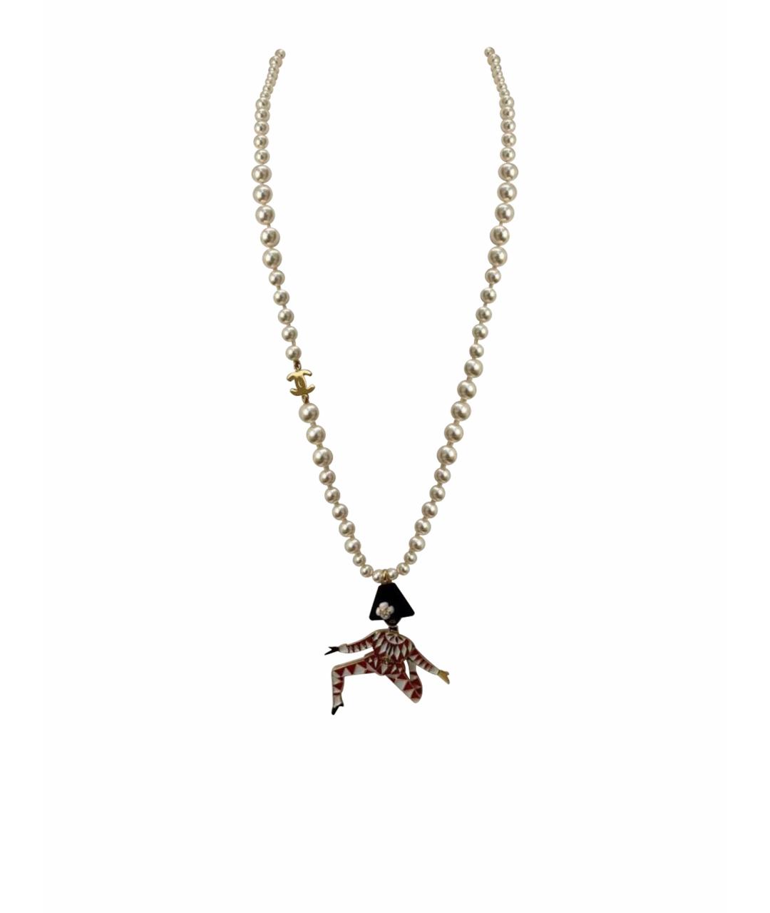 CHANEL Мульти жемчужное колье, фото 1