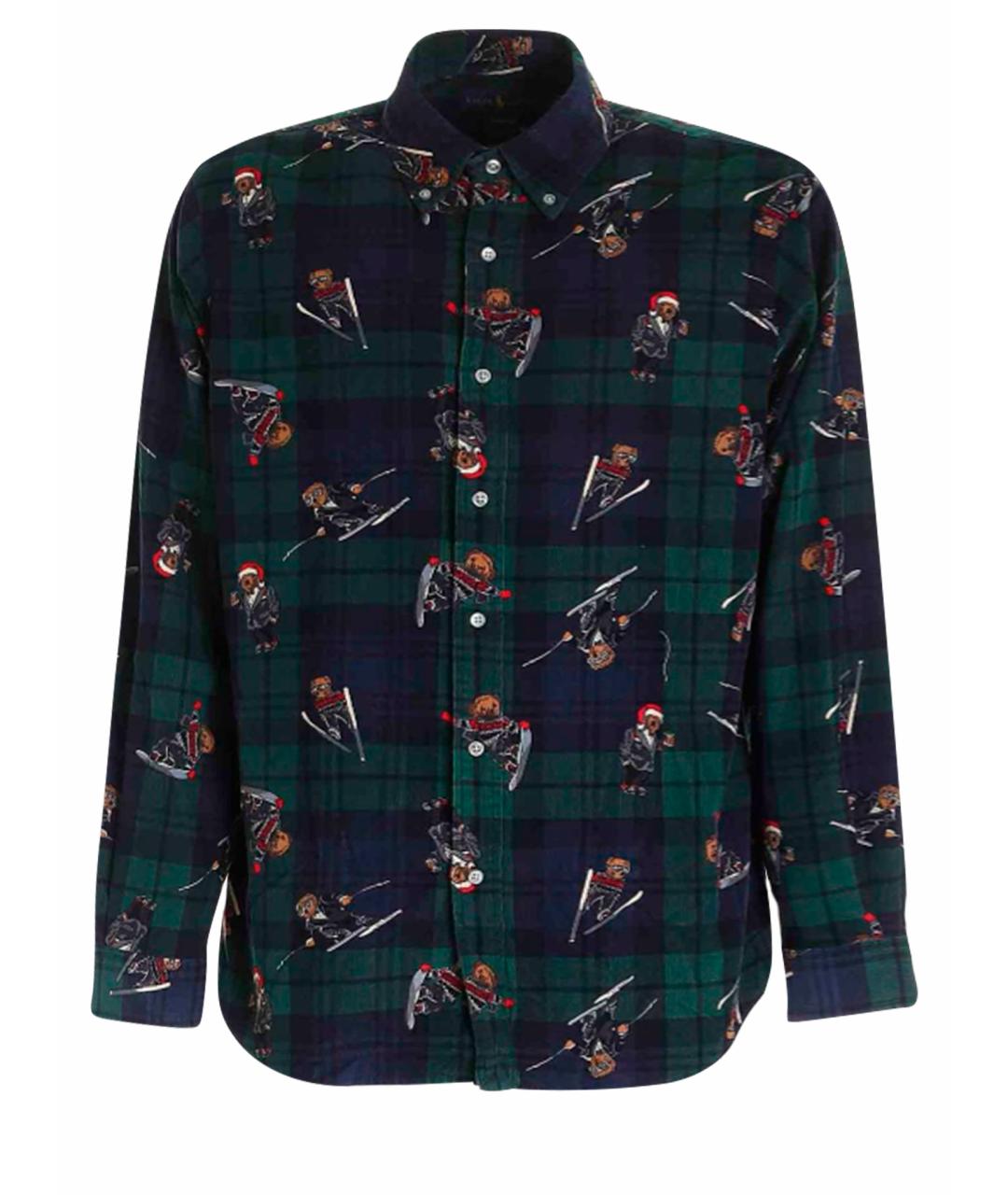 POLO RALPH LAUREN Мульти хлопковая кэжуал рубашка, фото 5