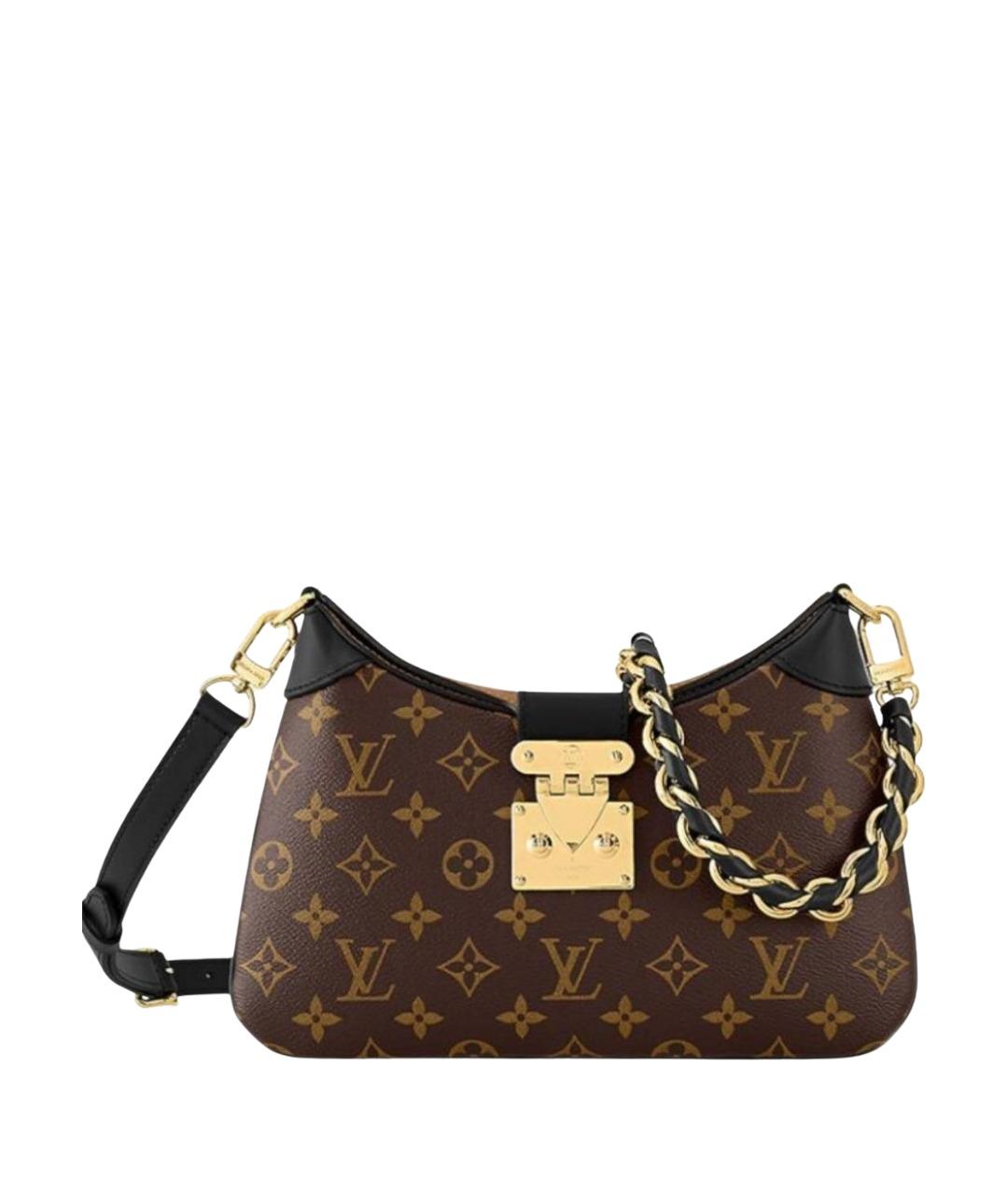 LOUIS VUITTON Коричневая сумка через плечо, фото 1