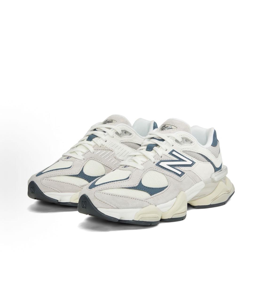 NEW BALANCE Бежевые замшевые кроссовки, фото 2