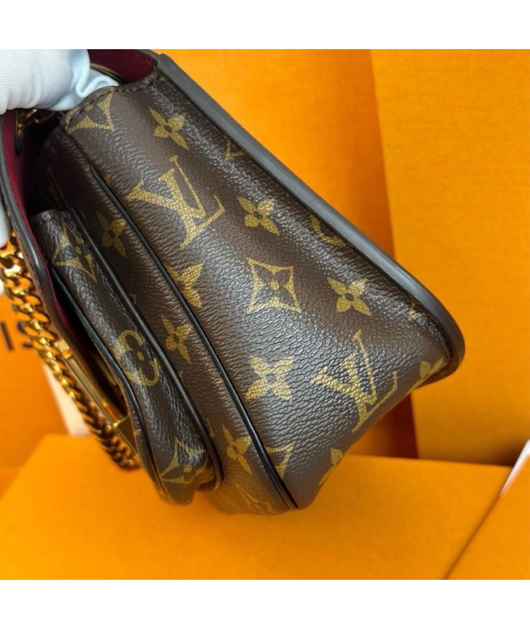 LOUIS VUITTON Коричневая сумка через плечо, фото 4