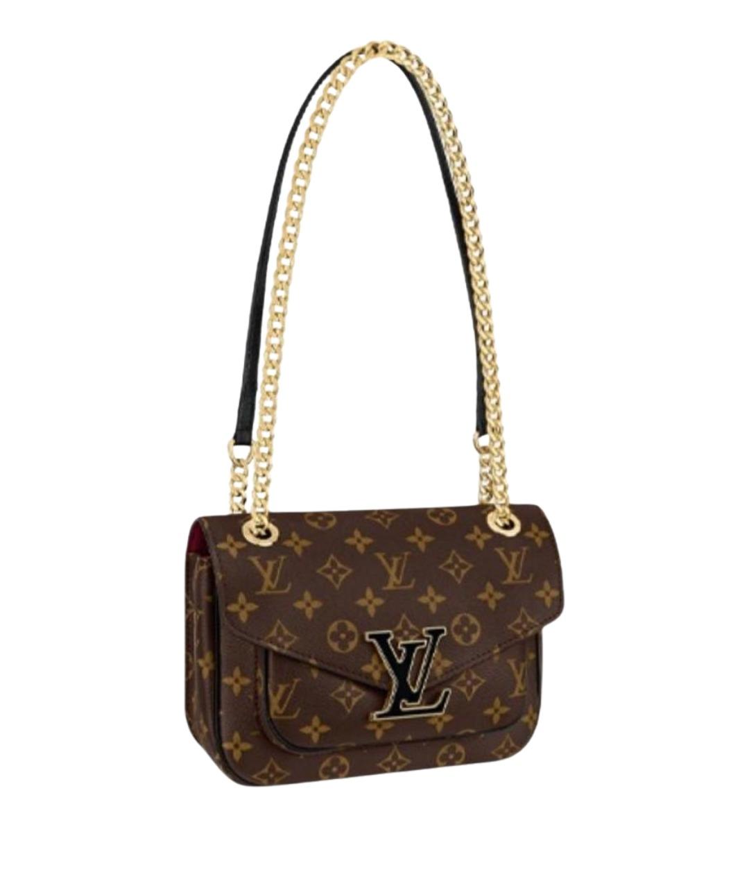 LOUIS VUITTON Коричневая сумка через плечо, фото 1