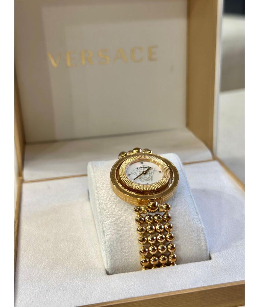 VERSACE Золотые часы, фото 2