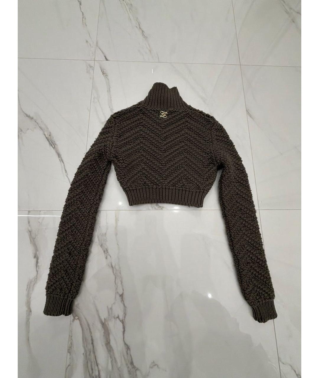 FENDI Шерстяной джемпер / свитер, фото 2