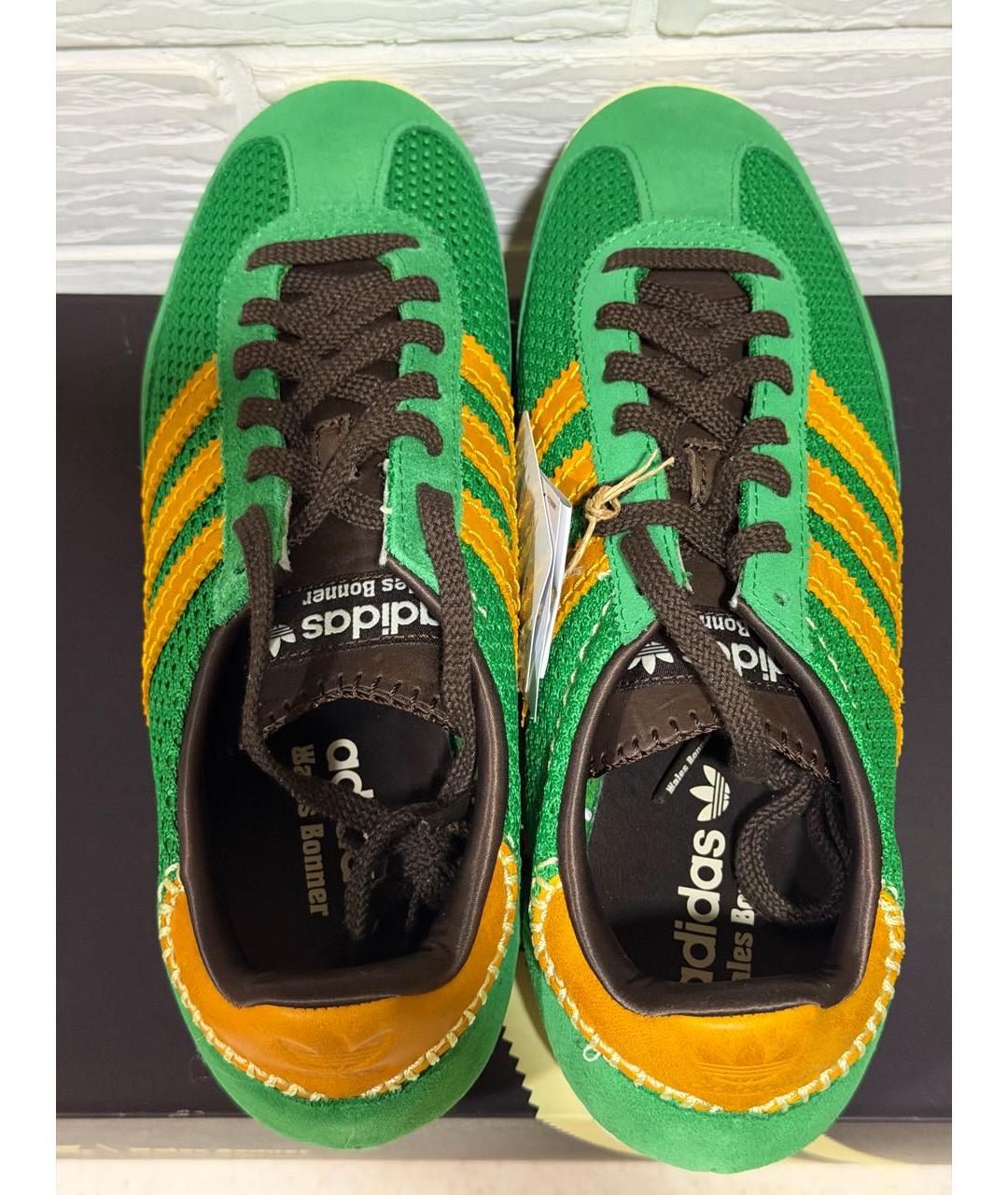 ADIDAS Зеленые низкие кроссовки / кеды, фото 3