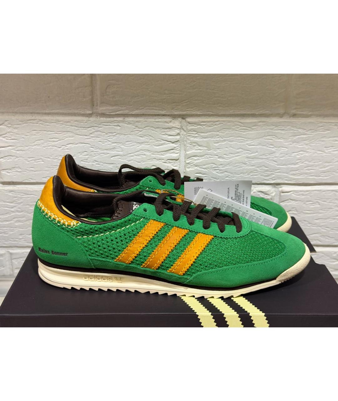 ADIDAS Зеленые низкие кроссовки / кеды, фото 9