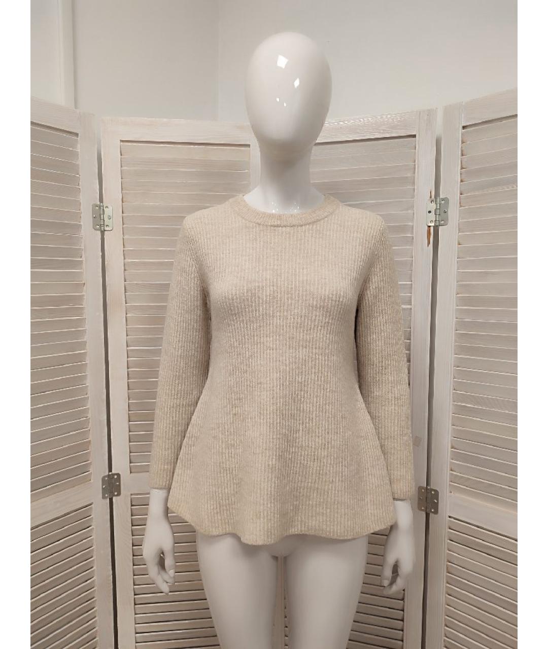 COS Бежевый шерстяной джемпер / свитер, фото 10