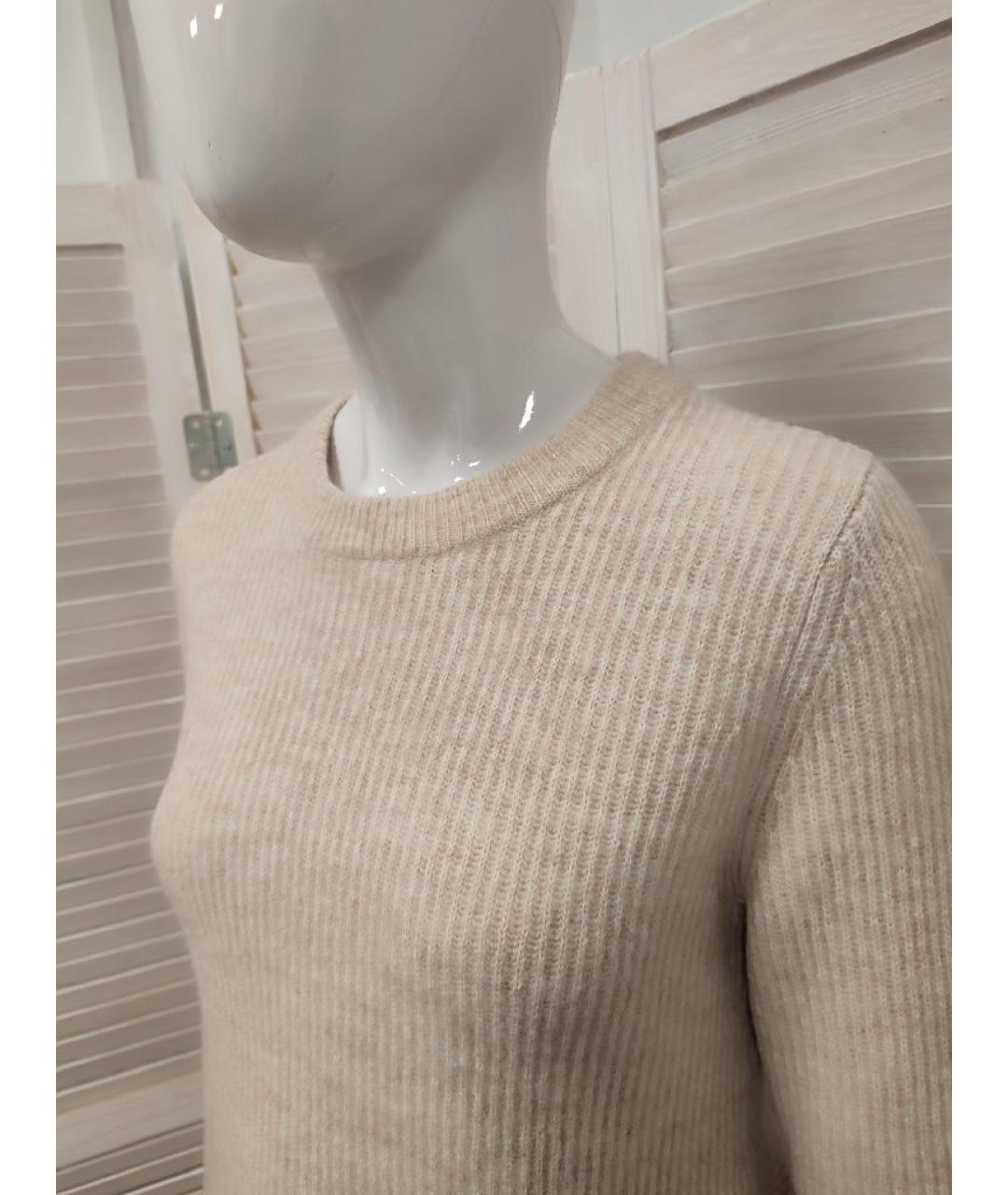 COS Бежевый шерстяной джемпер / свитер, фото 9