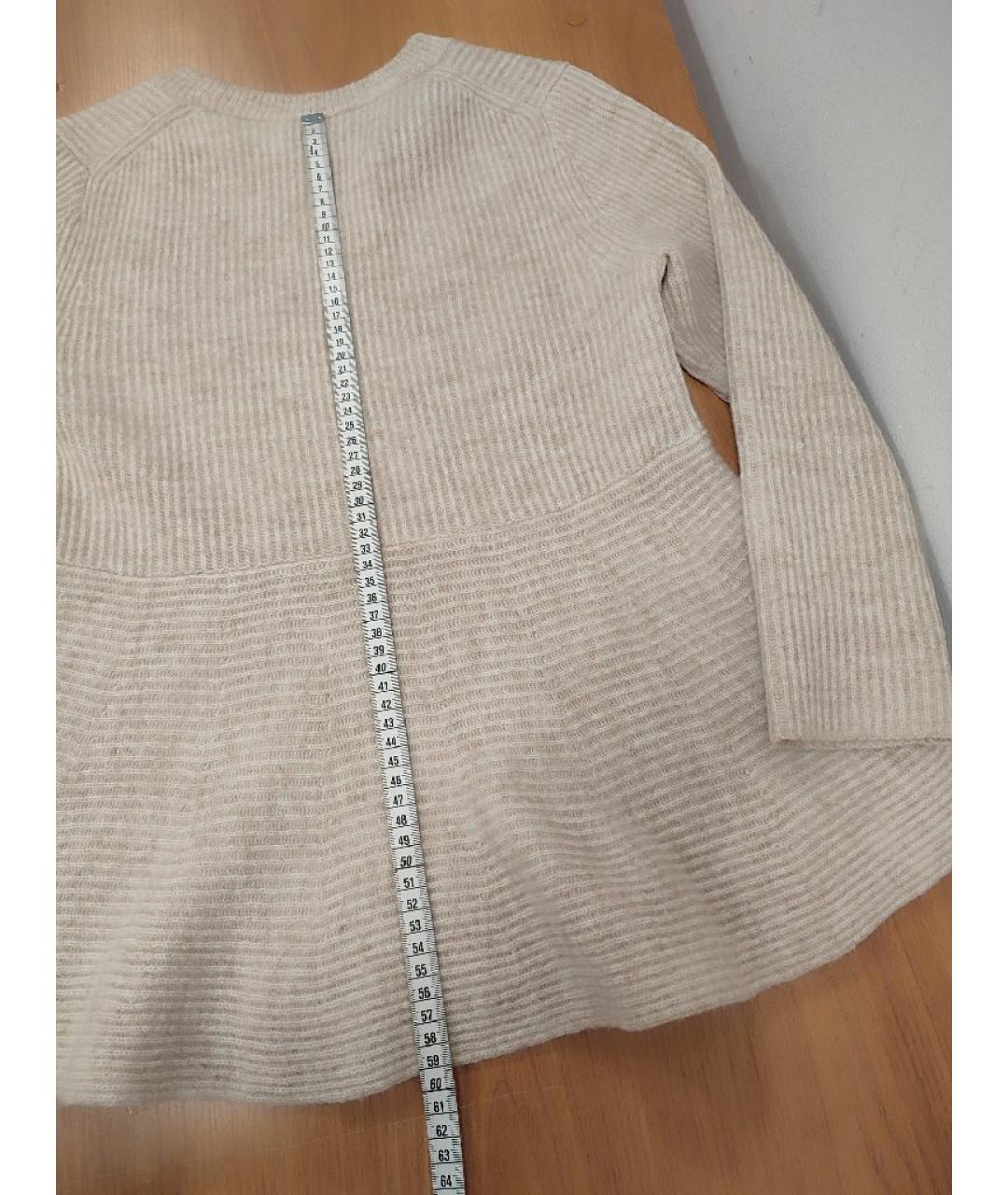 COS Бежевый шерстяной джемпер / свитер, фото 7