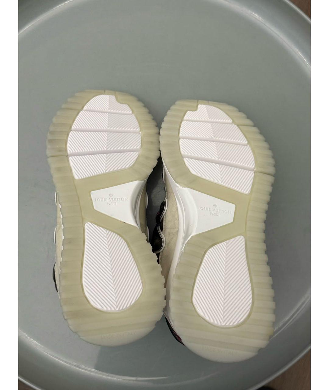 LOUIS VUITTON Фиолетовые кроссовки, фото 6