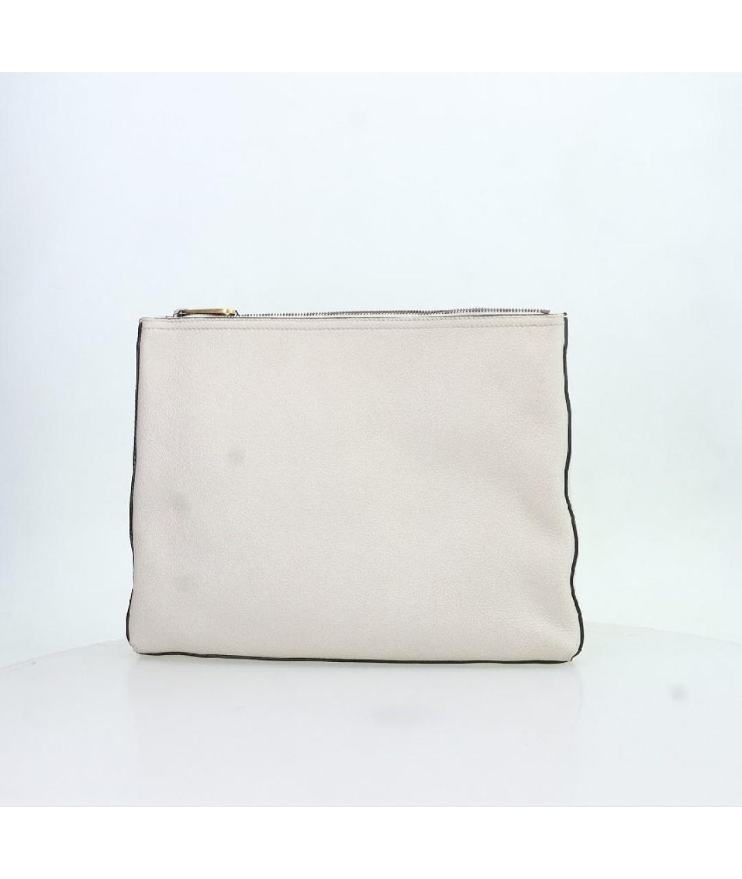 GUCCI Белая кожаная папка для документов, фото 3