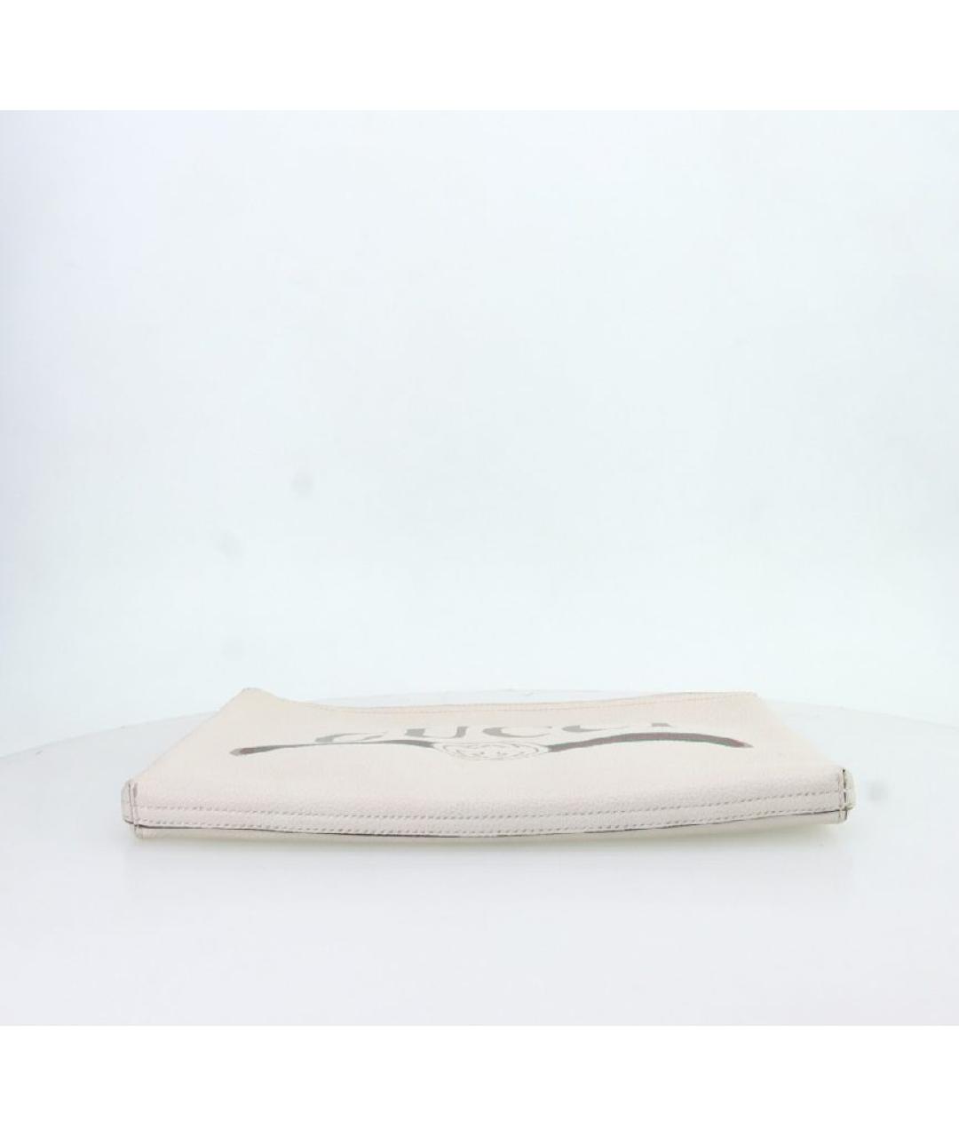GUCCI Белая кожаная папка для документов, фото 5