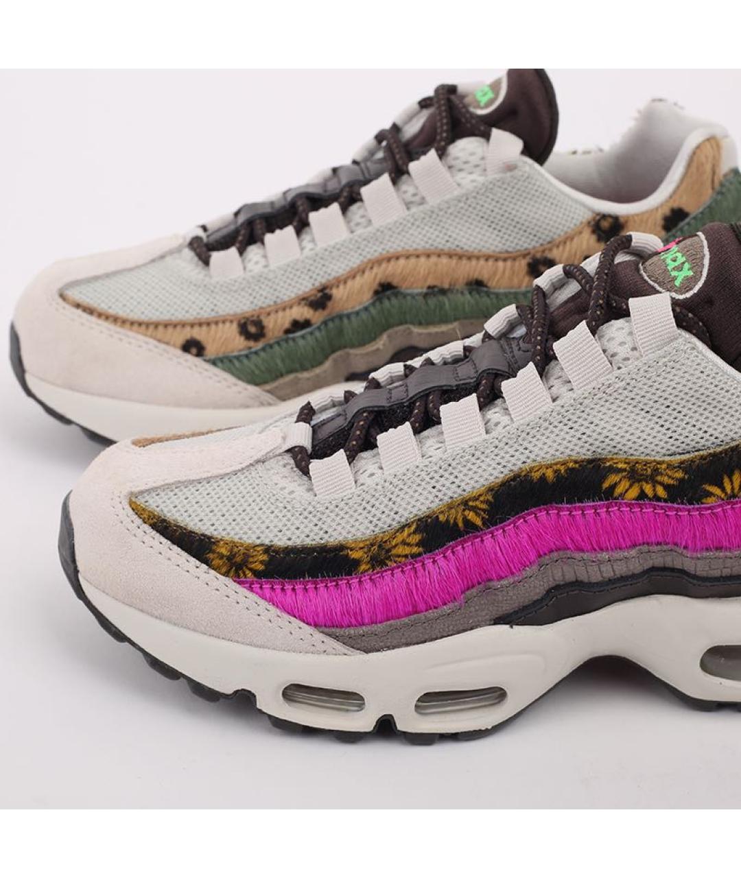 NIKE Мульти кожаные кроссовки, фото 3