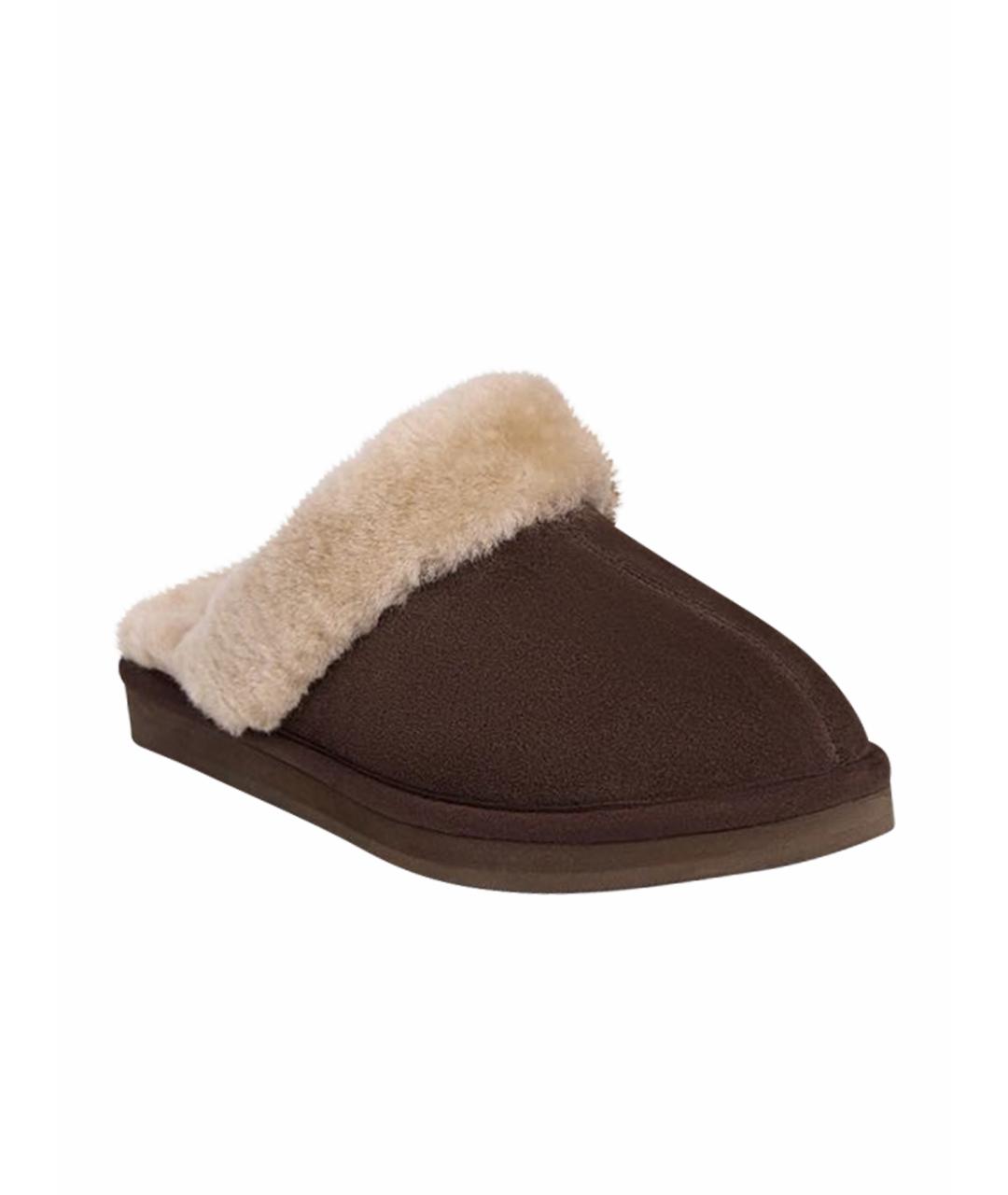 12 STOREEZ Коричневые замшевые мюли, фото 1