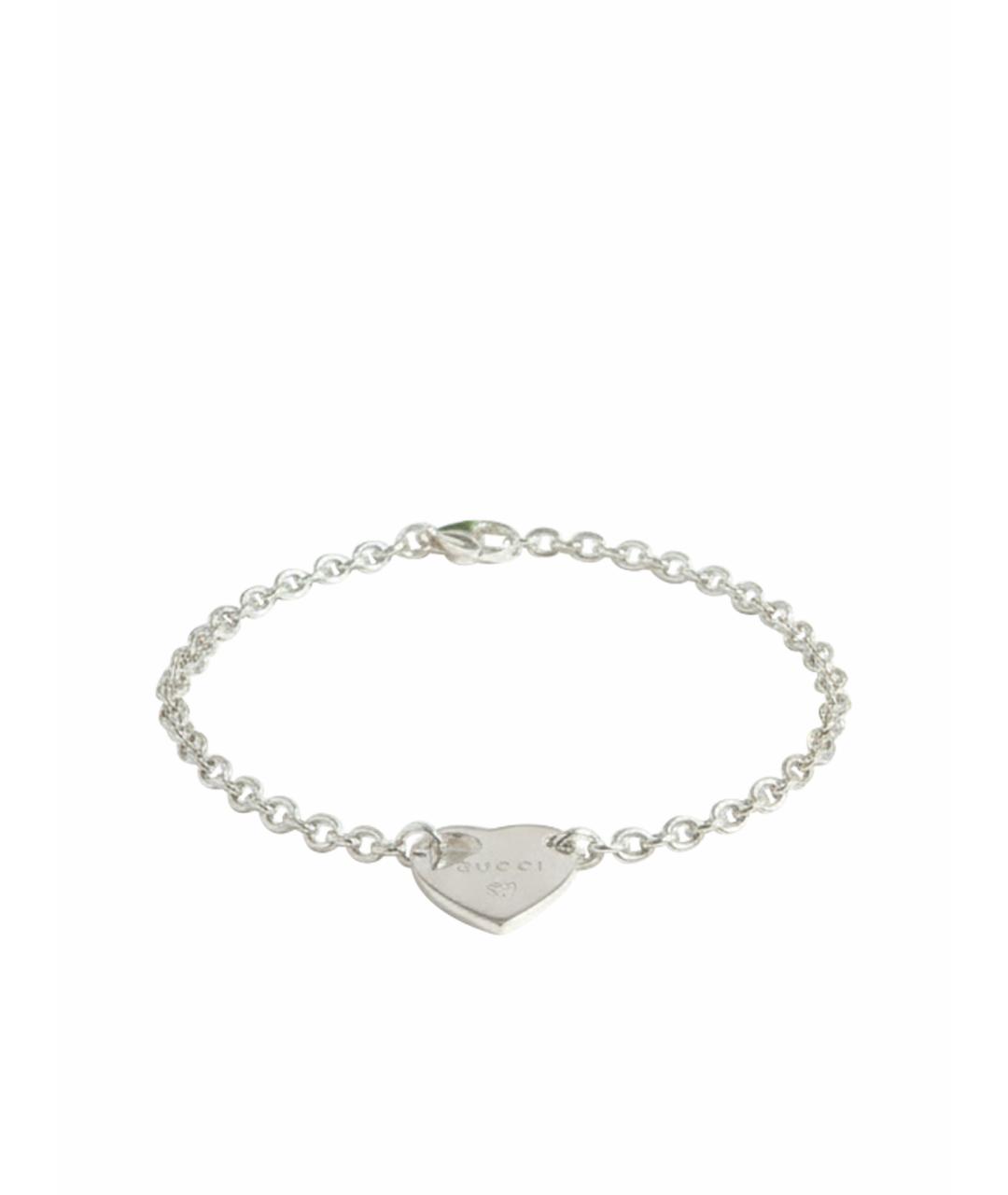 GUCCI Серебрянный серебряный браслет, фото 1