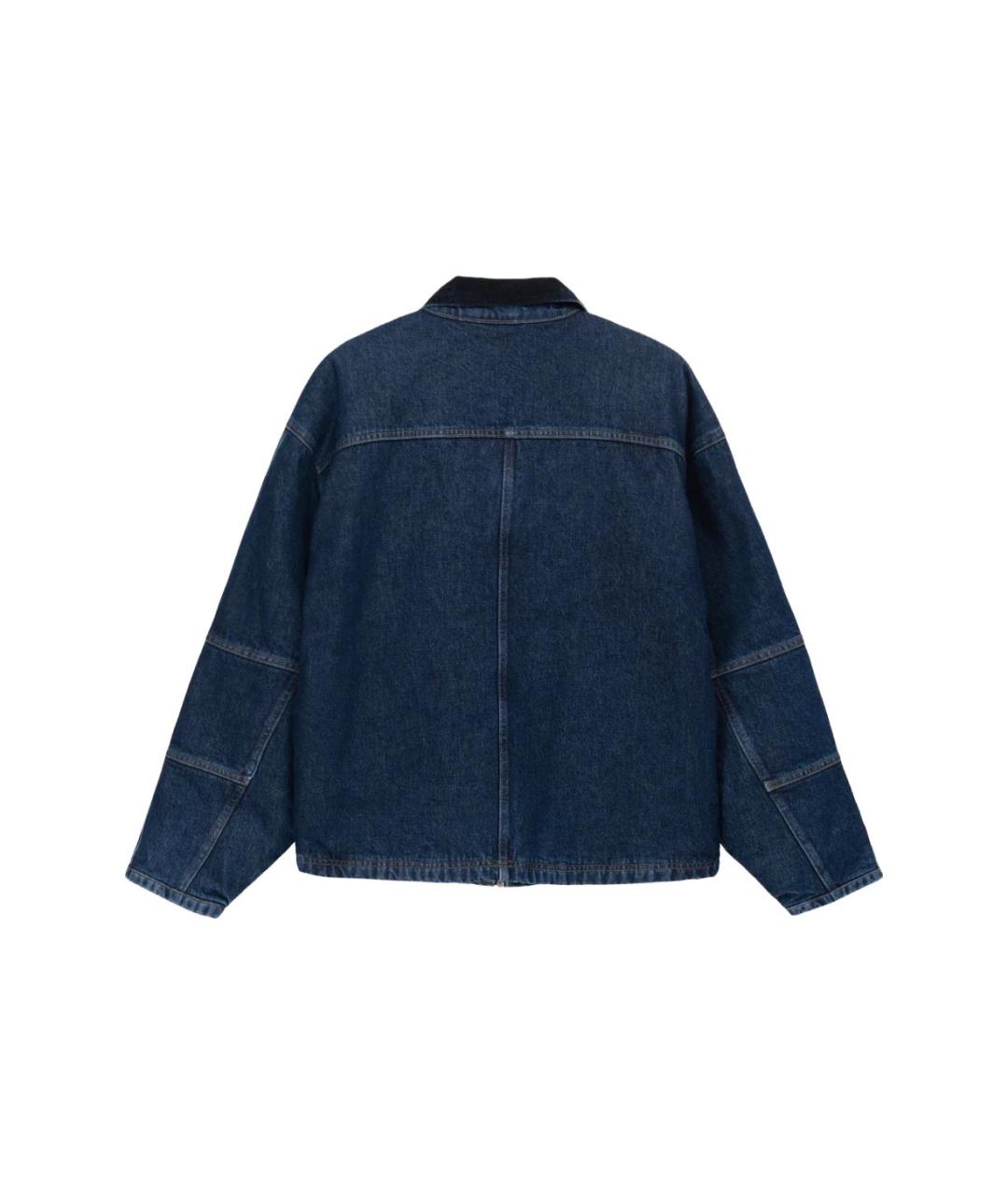 STUSSY Синяя куртка, фото 2