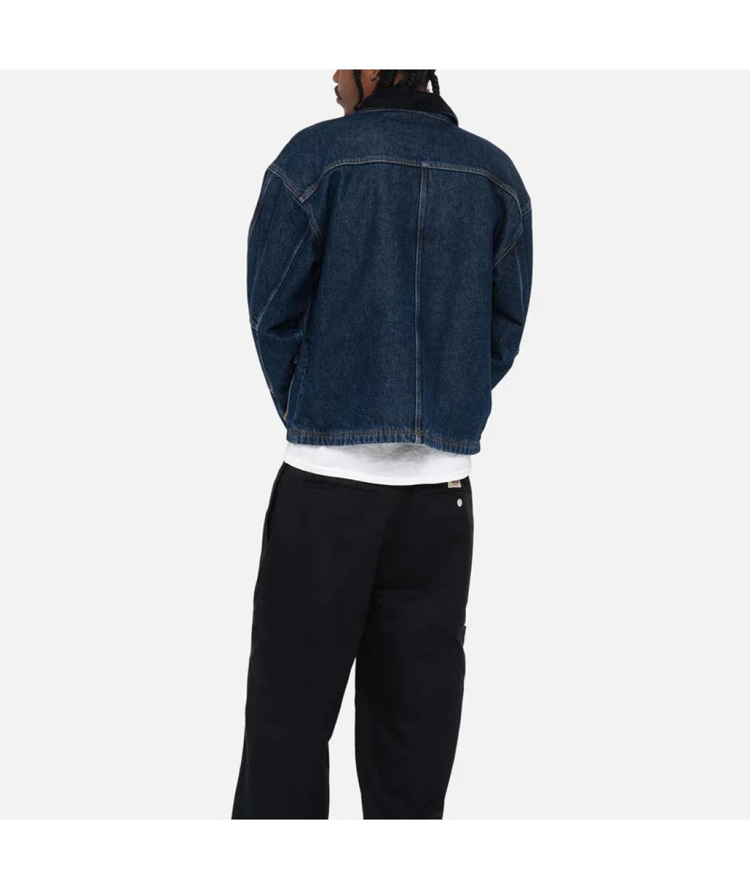 STUSSY Синяя куртка, фото 4