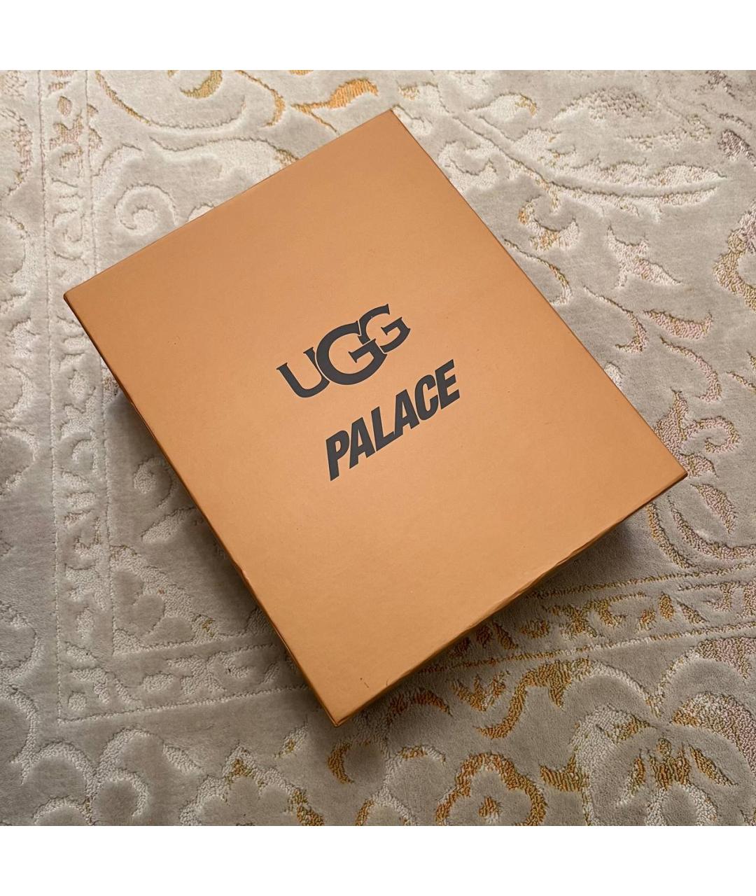 UGG AUSTRALIA Хаки текстильные низкие ботинки, фото 6