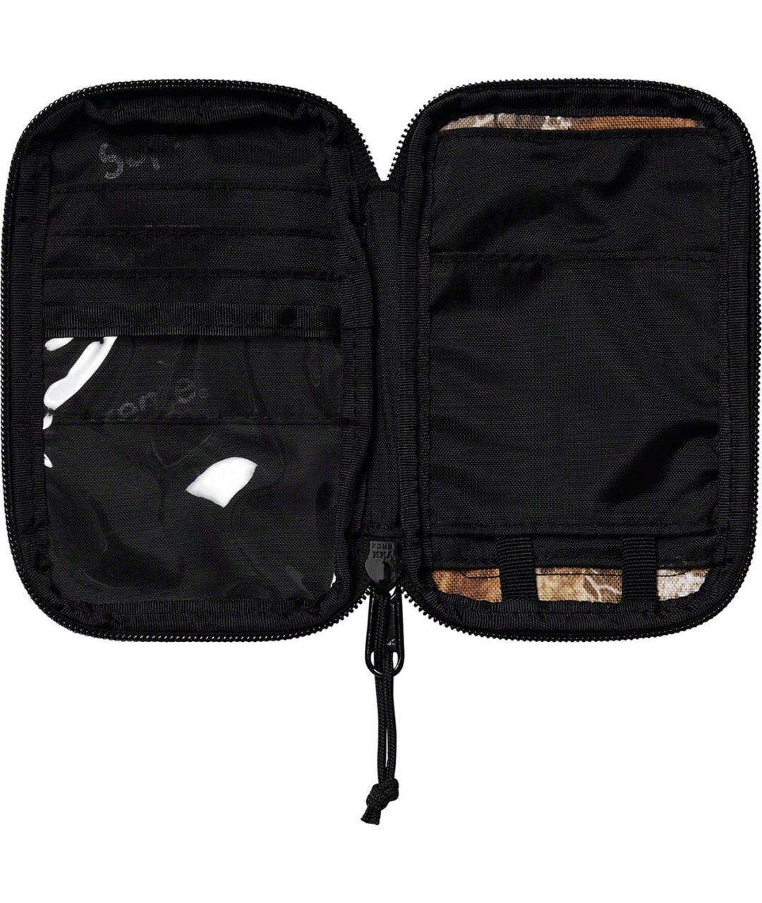 SUPREME Хаки тканевая барсетка, фото 4