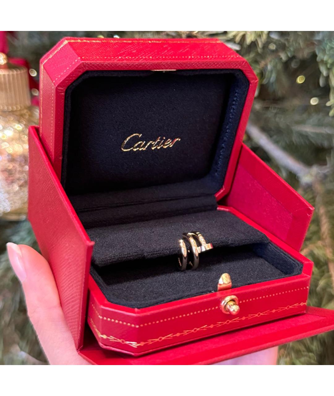 CARTIER Серебряные серьги из белого золота, фото 4