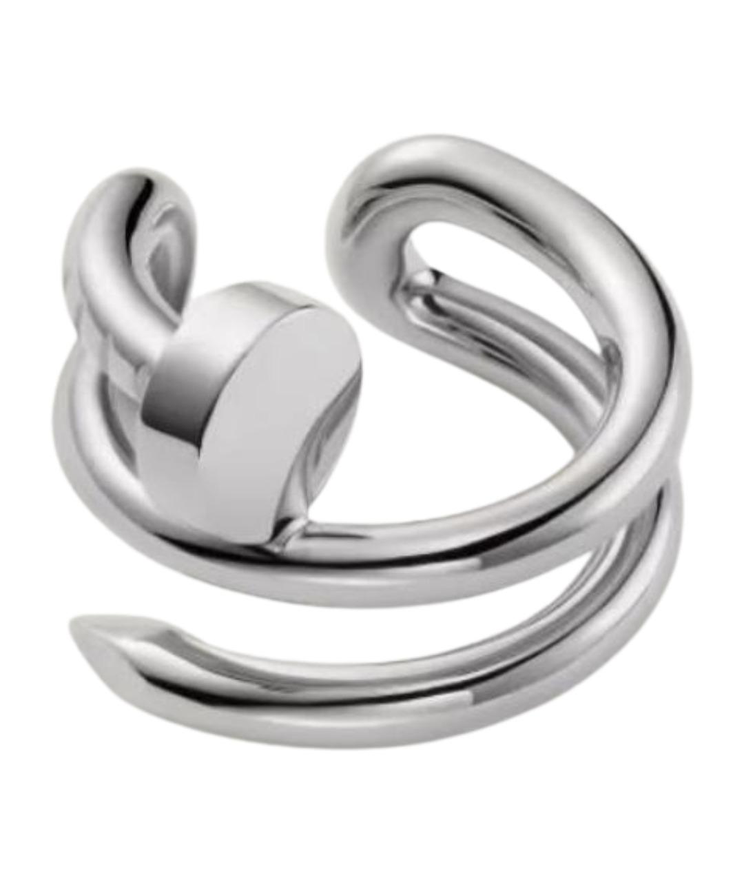 CARTIER Серебряные серьги из белого золота, фото 1