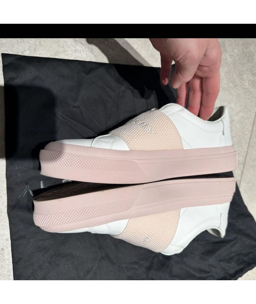 GIVENCHY Белые кожаные кеды, фото 6