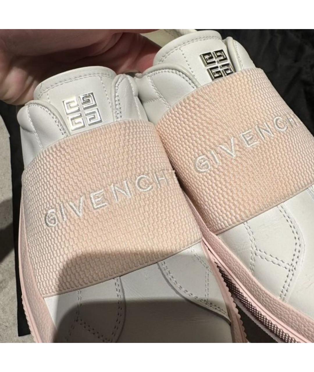 GIVENCHY Белые кожаные кеды, фото 5