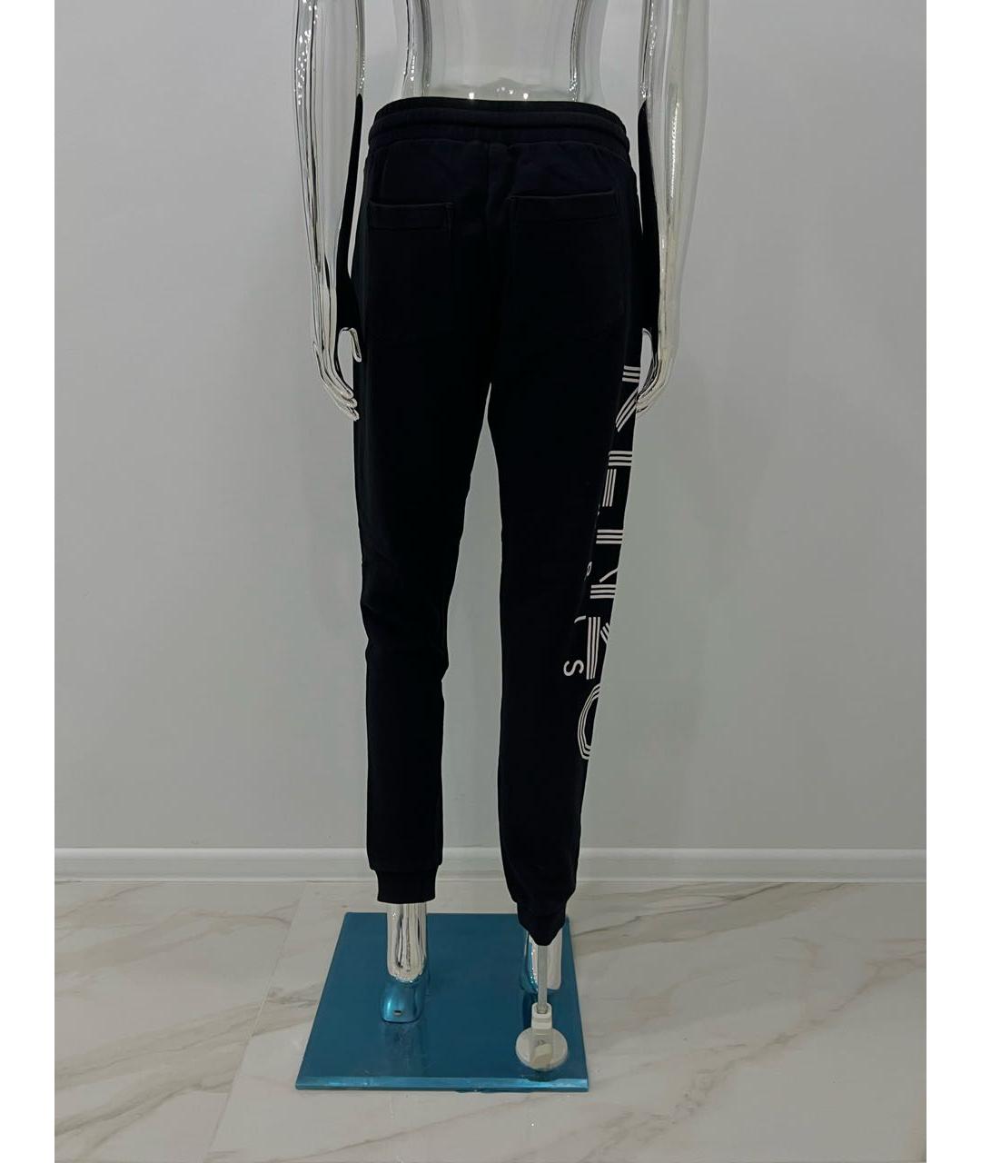 KENZO Черные хлопковые спортивные брюки и шорты, фото 5