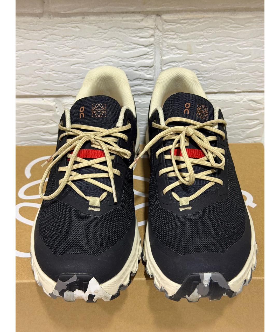 LOEWE Черные текстильные кроссовки, фото 2