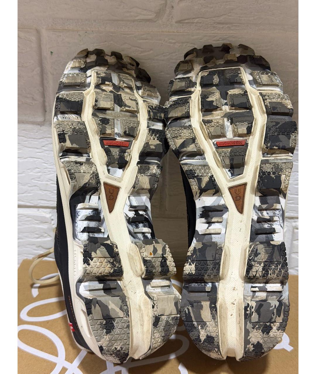 LOEWE Черные текстильные кроссовки, фото 7