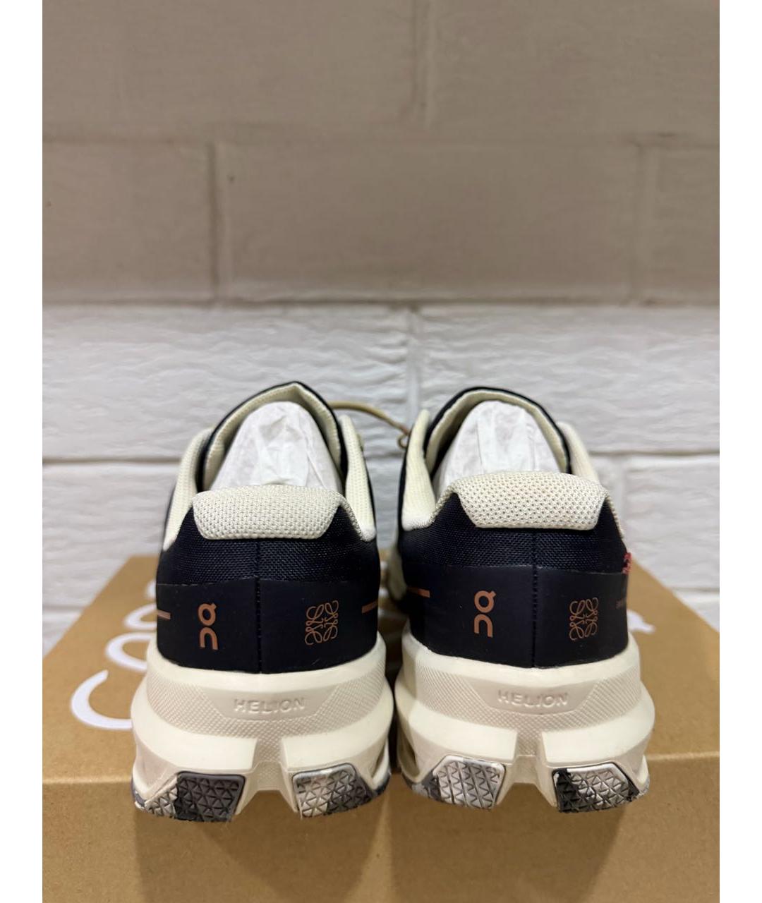 LOEWE Черные текстильные кроссовки, фото 4