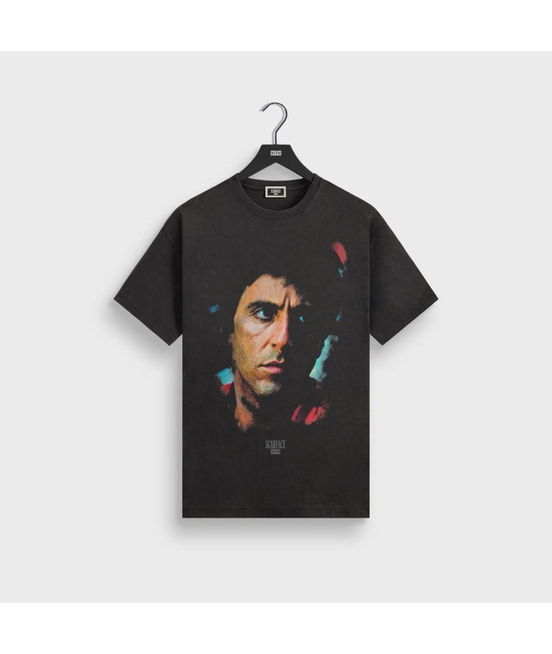 KITH Черная хлопковая футболка, фото 3