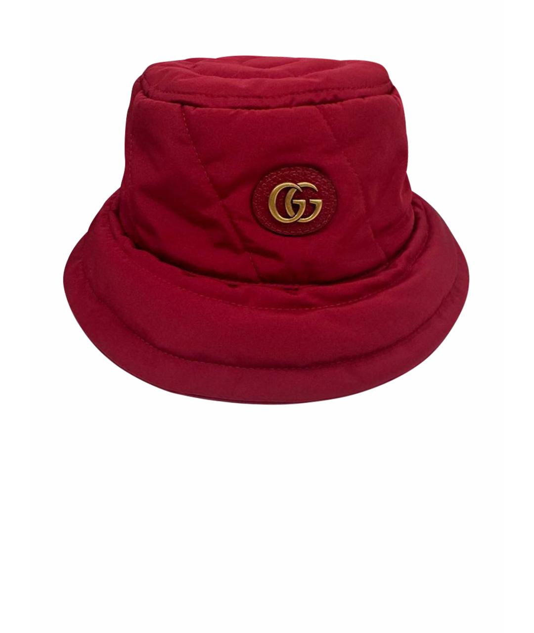 GUCCI Красная панама, фото 1