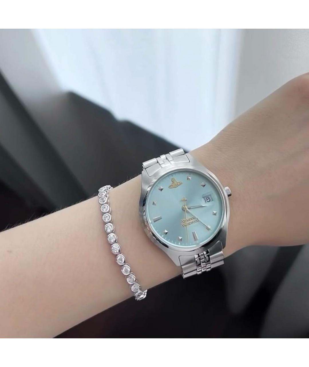 VIVIENNE WESTWOOD Голубые часы, фото 3