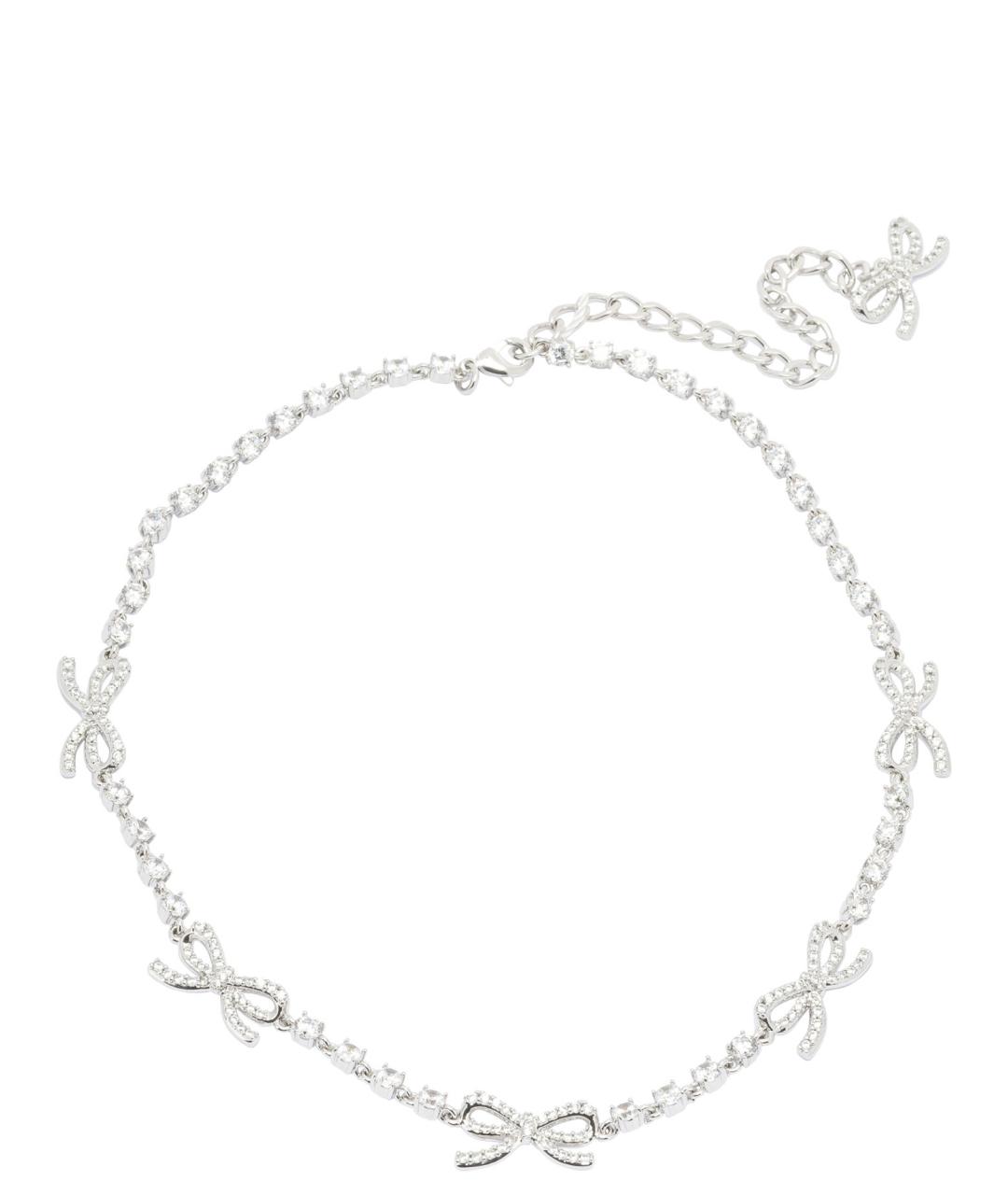 SELF-PORTRAIT Серебряное металлическое колье, фото 1