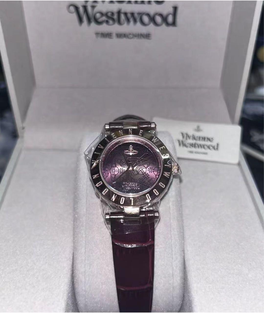 VIVIENNE WESTWOOD Бордовые часы, фото 6