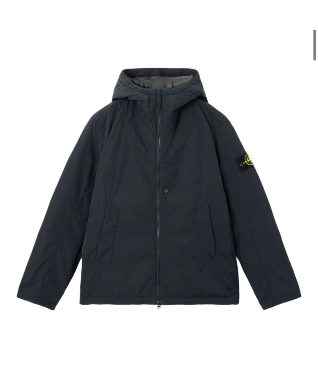 STONE ISLAND Черная куртка, фото 5