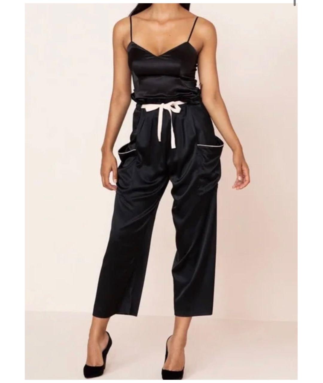 AGENT PROVOCATEUR Черная шелковая пижама, фото 5