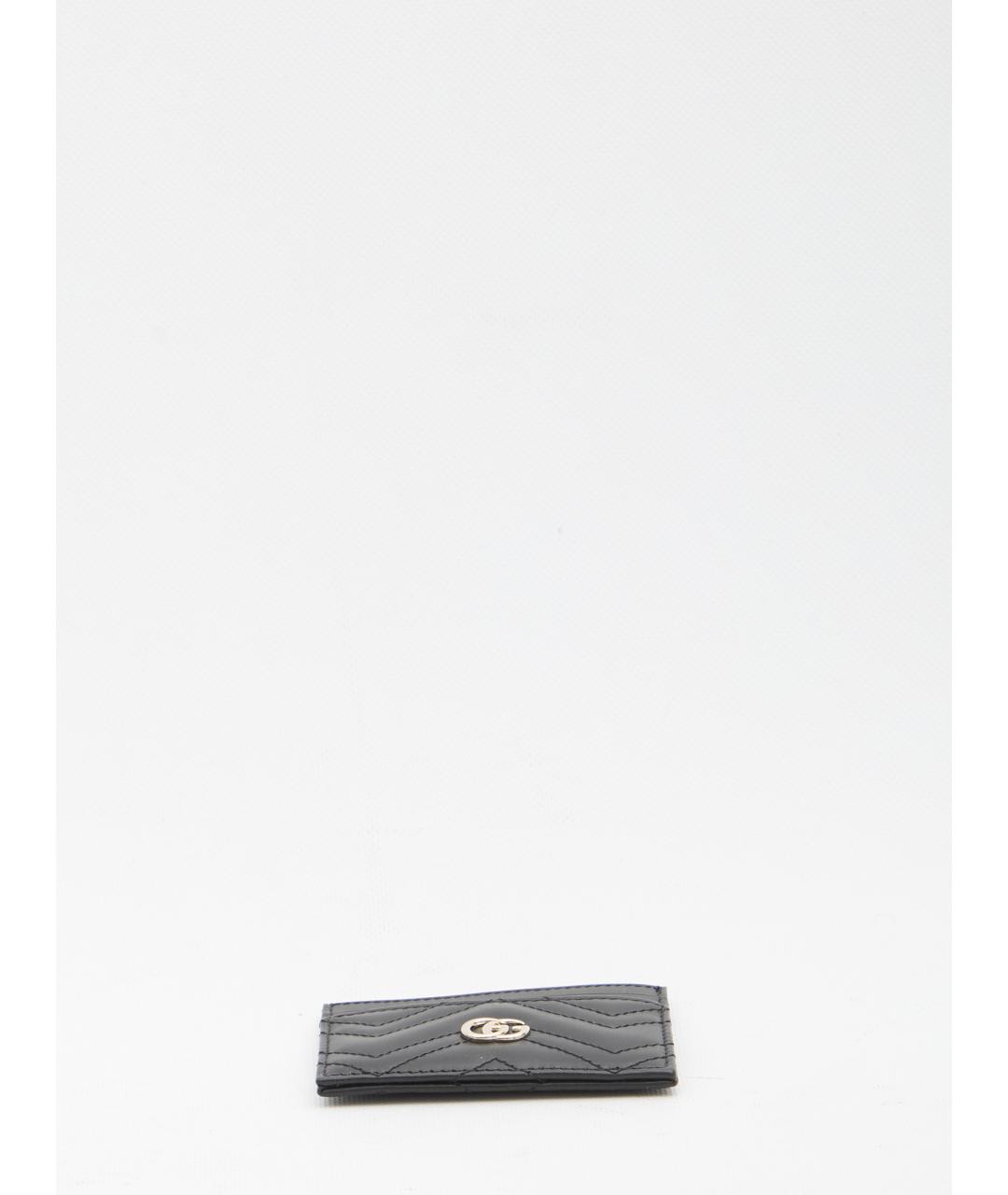 GUCCI Черный кожаный кардхолдер, фото 3