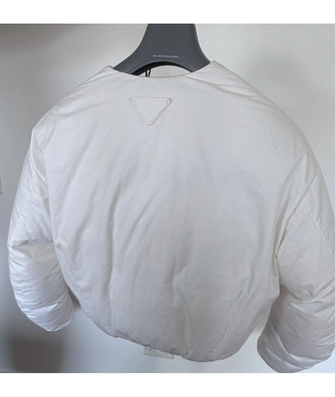 PRADA Белый пуховик, фото 4