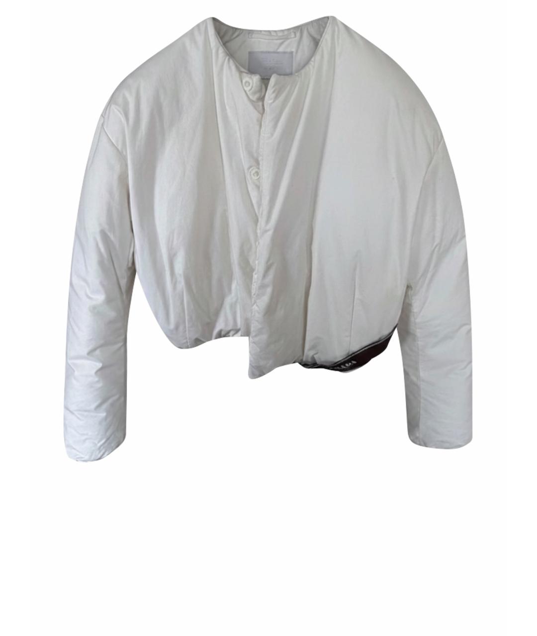 PRADA Белый пуховик, фото 1