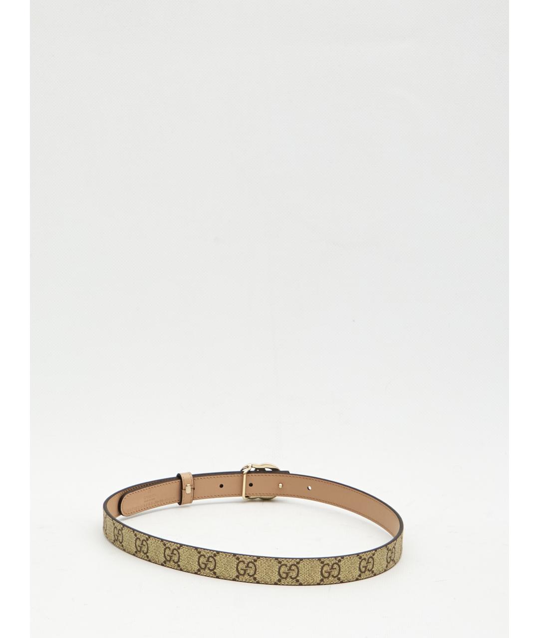 GUCCI Бежевый ремень, фото 2