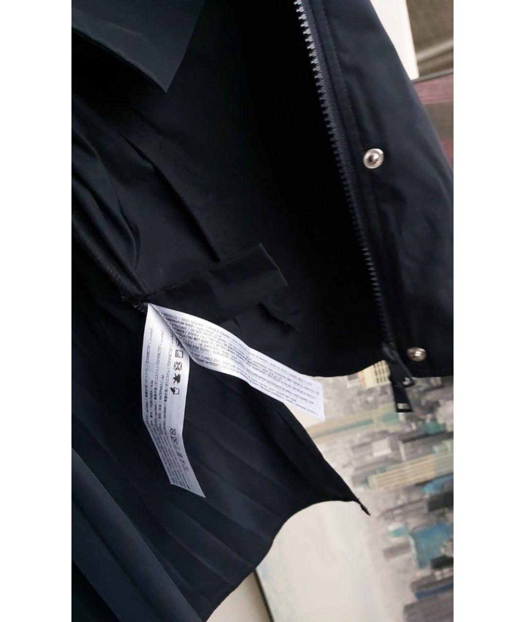 TWIN-SET Темно-синяя полиэстеровая куртка, фото 7