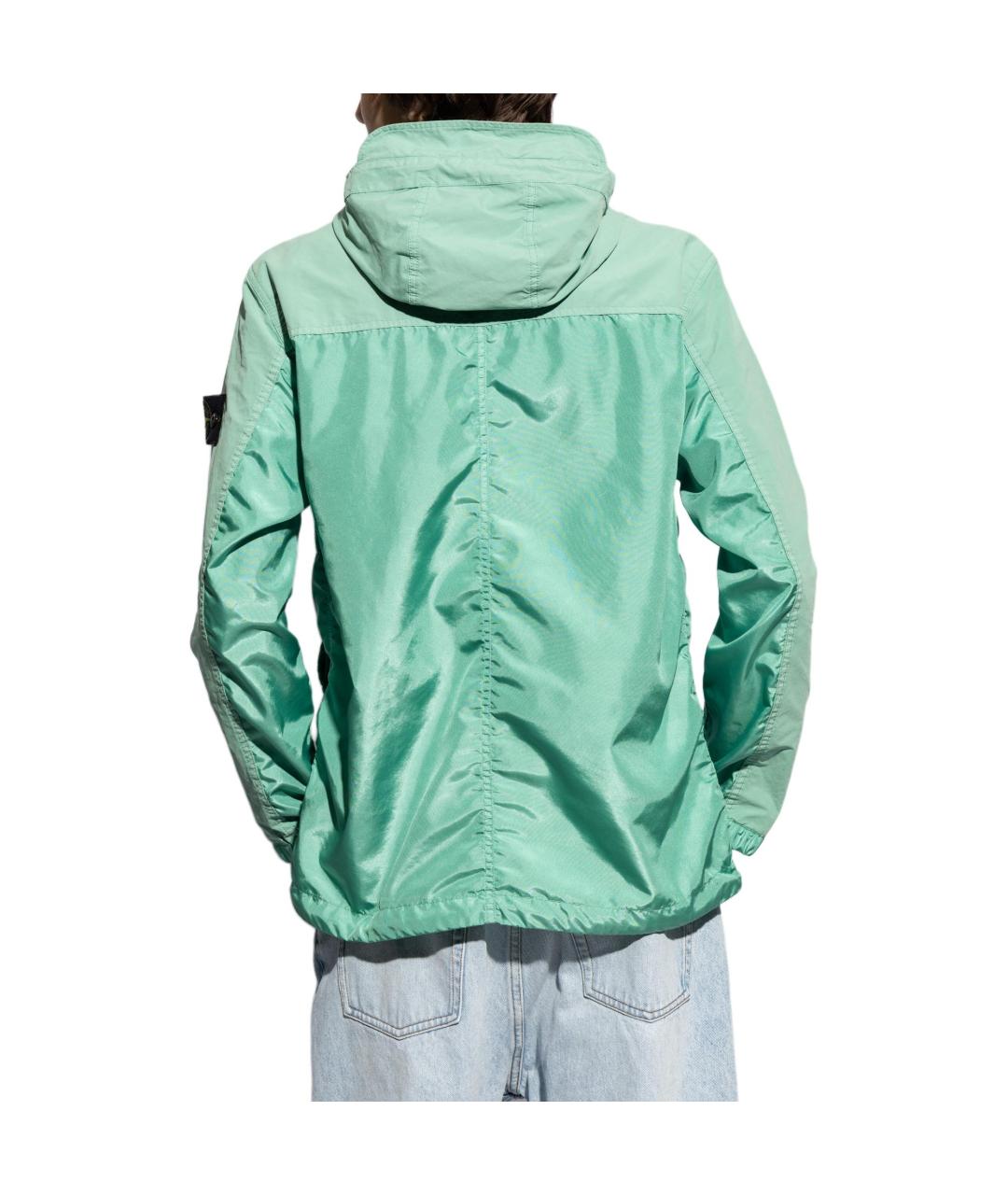STONE ISLAND Зеленая куртка, фото 4