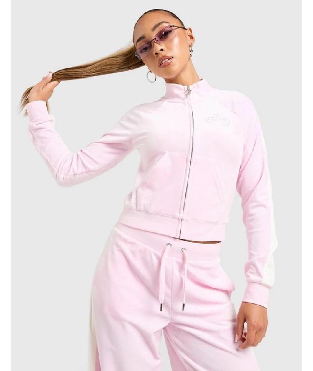 JUICY COUTURE Розовый костюм с брюками, фото 6